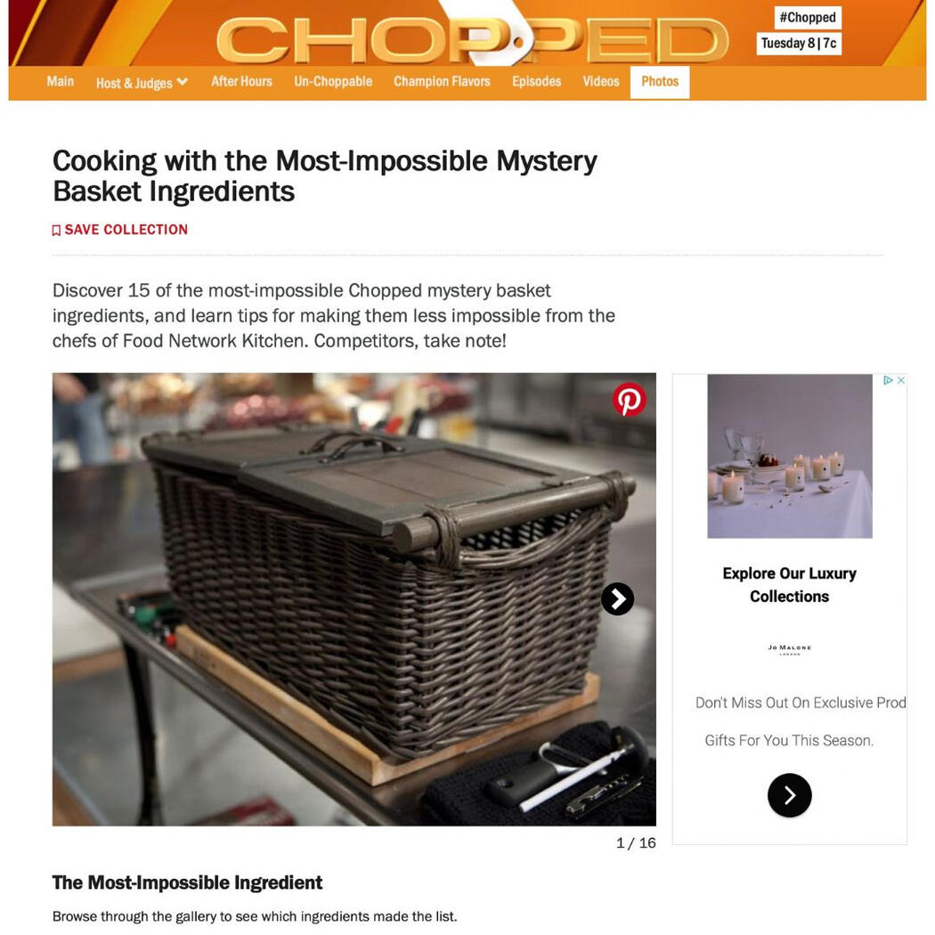 Chopped photo gallery